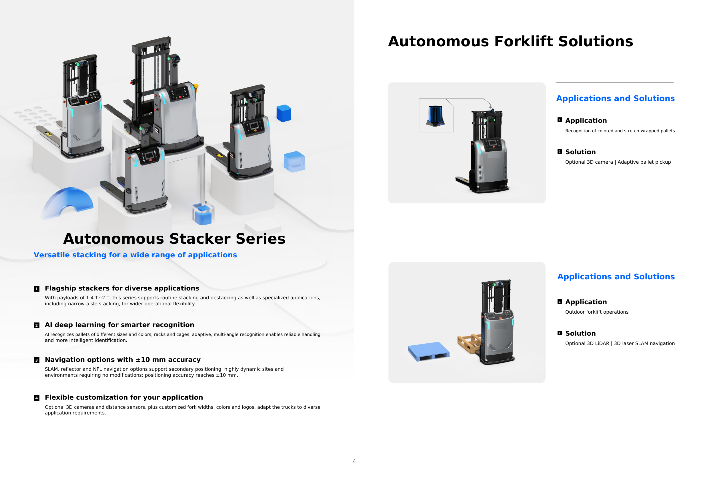 Autonomous Stacker Series